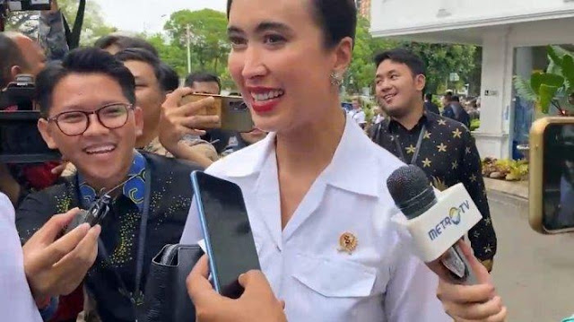 Viral Menpar Widiyanti Putri Minta Air Galon Buat Mandi, Prilly Gemas, Netizen: Kasih Paham Ka