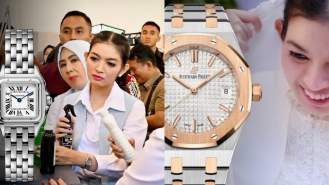 WOW! Viral Selvi Ananda Istri Wapres Gibran Punya Banyak Koleksi Jam Tangan Mewah, Ada Yang Harganya Rp 630 Juta