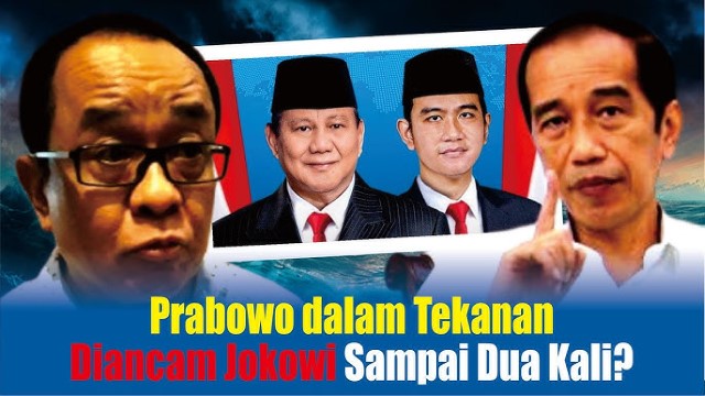 Said Didu Bongkar Sinyal Keras Jokowi ke Prabowo: Ancaman Paket Maut dan Kunci Tiket 2 Periode!