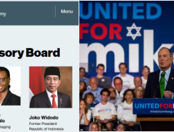 Ada Nama Jokowi di Jajaran Dewan Penasihat Forum Ekonomi Buatan Pengusaha Yahudi