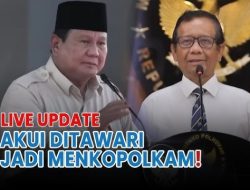 Blak-Blakan! Mahfud MD Ungkap Ditawari Kursi Menko Polkam Oleh Jenderal Senior, Tapi Akhirnya...