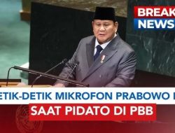 Terungkap! Kemlu Ungkap Penyebab Mikrofon Prabowo Mati Saat Pidato di PBB