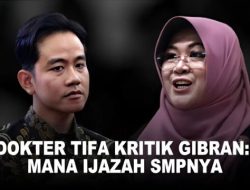 Dokter Tifa Curiga Gibran Cuma Lulusan SD, Kepala SMP Negeri 1 Surakarta Beri Penjelasan Soal Ijazah Wapres Gibran