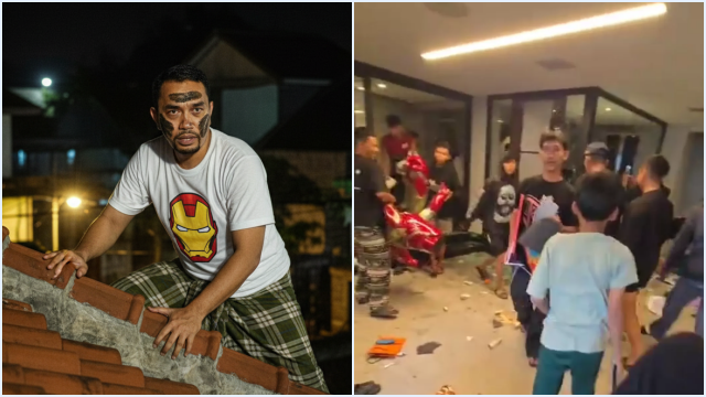 Kronologi Ahmad Sahroni Ngumpet di Toilet saat Rumahnya Dijarah Massa, Kabur Lewat Atap