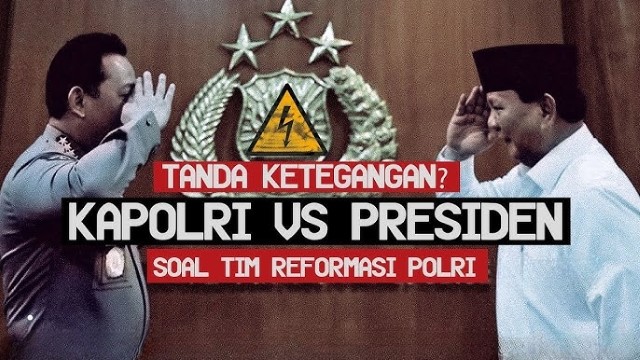PANAS! Dugaan Kudeta Kebijakan, Eks Perwira Intelijen Ungkap Tim Internal Polri Dibentuk Untuk Lawan Tim Reformasi Presiden