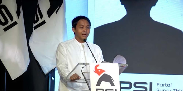 Siluet Hitam Inisial J Dilantik jadi Ketua Dewan Pembina PSI