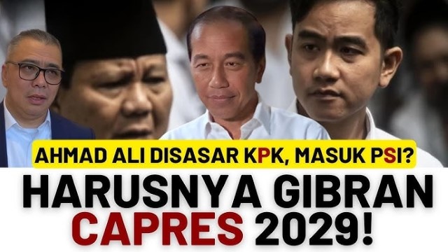 Ditunjuk Kaesang Jadi Ketua Harian, Ahmad Ali Pede PSI Bisa Menang di 2029, Syaratnya Ini!
