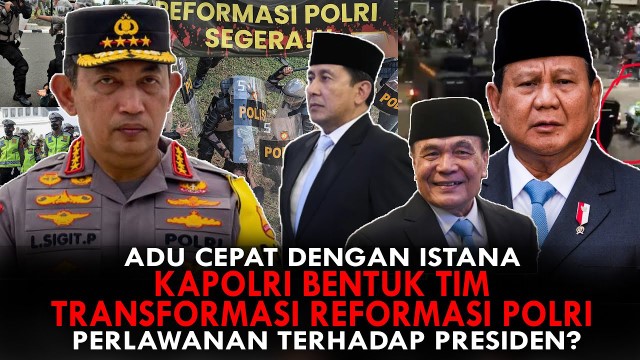 Tandingan Presiden? Kapolri Blak-Blakan Ungkap Alasan Pembentukan Tim Transformasi Reformasi Polri!