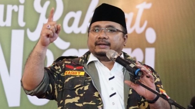 Gus Yaqut Pernah Bertanya: Coba Bayangkan Kira-Kira Kalau Kelompok Radikal Berkuasa, Apa Yang Akan Terjadi?