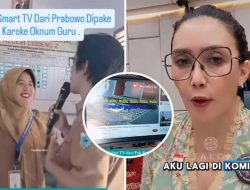 Viral Rieke Diah Pitaloka Geram Smart TV dari Prabowo Dipakai Karaoke Guru di Sekolah!