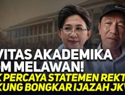 Tolak Pernyataan Rektor, Civitas Akademika UGM Dukung Pembongkaran Dugaan Ijazah Palsu Jokowi!