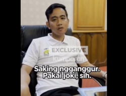 Viral Pengakuan Gibran Main Game Aja Kudu Pakai Joki, Netizen: Cari Kerja pun Dicariin Bapak