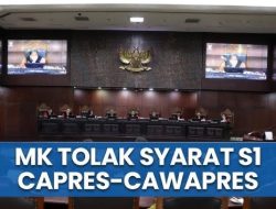 MK Tolak Syarat Capres Minimal S1, Respons Publik: Rakyat Cari Nafkah Minimal S1, Lebih Kecil Pula Gajinya!