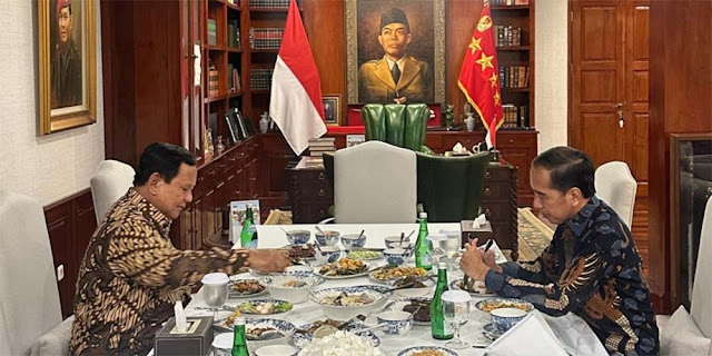 Prabowo Terima Kunjungan Jokowi hanya untuk Jaga Stabilitas Politik?