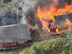 KKB Kembali Berulah dan Bakar SMP Negeri Kiwirok