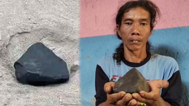 Kronologi 5 Kali Dentuman Keras di Langit Tegal hingga Temuan Batu Hitam Diduga Meteor, Siap Dijual
