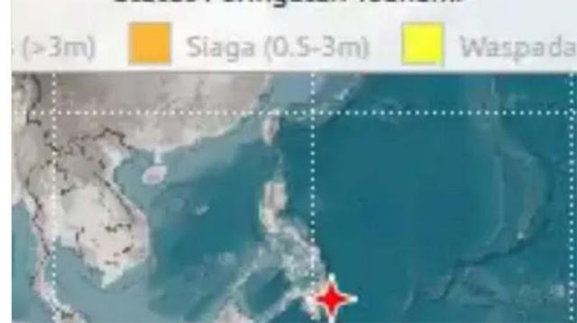 Gempa Dahsyat Magnitudo 7,6 Guncang Mindanao, Getarannya Terasa Hingga Sulawesi Utara