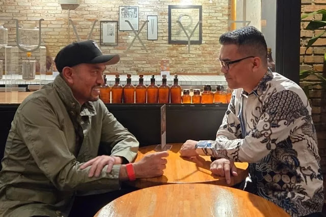 Ahmad Sahroni Didekati PSI Jadi Dewan Penasihat? Bertemu Bro Ron Usai Lama Tak Terlihat!