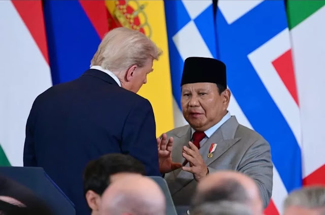 Mikrofon Nyala, Rahasia Prabowo-Trump Terbongkar: Ini Isi Pembicaraan Mereka!