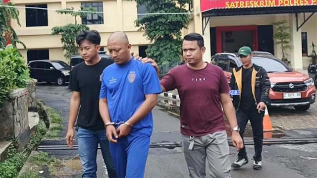 Heryanto Tersangka Pembunuh Dina Oktaviani Tampil Baru, Istri Turut Diperiksa Polisi di Karawang