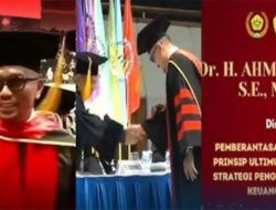 Ahmad Sahroni Wisuda S3, Disertasinya yang Kini Jadi Sorotan Publik Usai Dulu Viral Gara-gara Ijazah Nilai 6