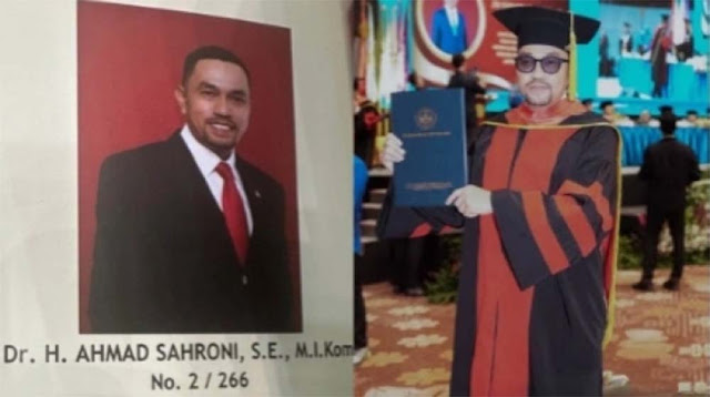 Ahmad Sahroni Resmi Lulus S3, Disertasinya Kupas Tuntas Strategi Pemberantasan Korupsi