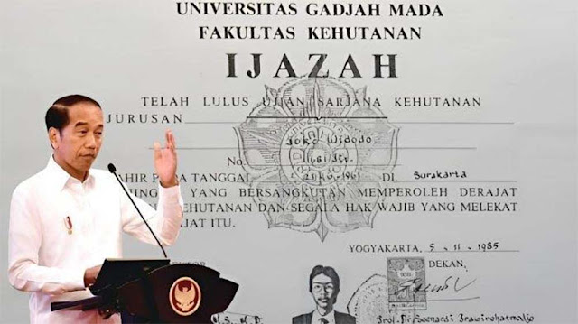 Ijazah Jokowi Palsu? Eks Komisioner KPK Sebut Dugaan Kuat dan Potensi Besar