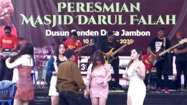 Viral Acara Peresmian Masjid di Temanggung Nanggap Biduan Dangdut, Ini Penjelasan yang Sebenarnya