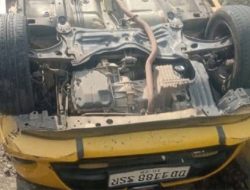 Kartu Identitas Polisi Ditemukan di Lokasi Amuk Massa terhadap Mobil Perampok di Takalar