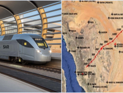 Heboh! Proyek Kereta Cepat Saudi 1.500 Km, Biayanya Sama dengan Whoosh yang Cuma 114 Km