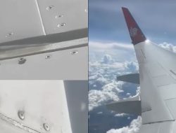 Baut di Sayap Lion Air Kendur Saat Terbang, Aksi Penumpang Ini Bikin Deg-degan!