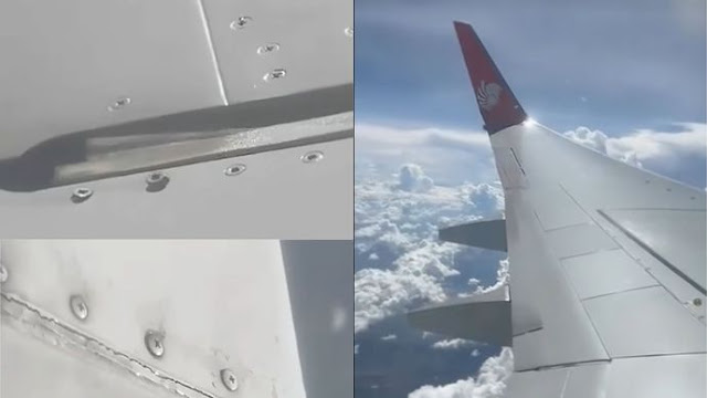 Baut di Sayap Lion Air Kendur Saat Terbang, Aksi Penumpang Ini Bikin Deg-degan!