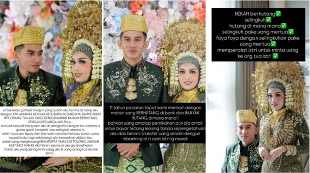Istri Bongkar Aib Suami: Pengangguran Tapi Hidup Mewah, Habisin Uang Orang Tua!