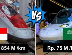 Whoosh vs Saudi Land Bridge: Investasi Kereta Cepat Indonesia Kok Lebih Mahal dari Arab?