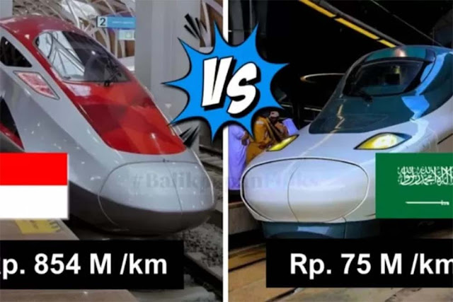Whoosh vs Saudi Land Bridge: Investasi Kereta Cepat Indonesia Kok Lebih Mahal dari Arab?