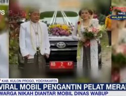 Mobil Dinas Wabup Kulonprogo Dipinjamkan untuk Pengantin, Begini Caranya!