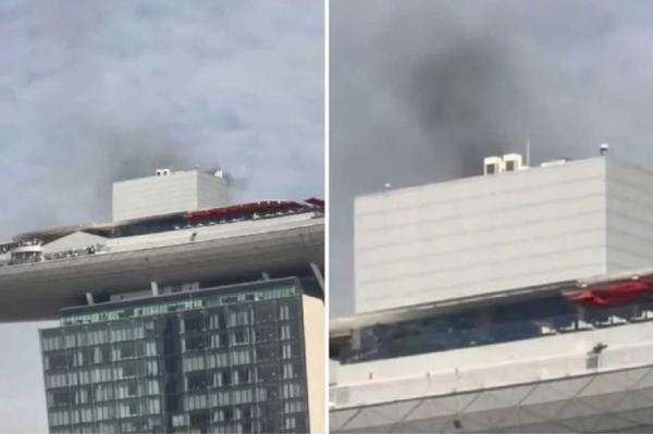 Kebakaran di Marina Bay Sands: Asap Hitam Pekat dari Atap Hotel, Ini Penyebab dan Kronologinya
