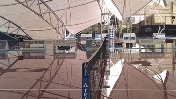 Atap Lapangan Padel Villa Meruya Roboh! Ini Penyebab dan Tindakan Pihak Berwajib