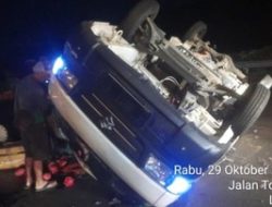 Kecelakaan Mengerikan! Mobil Pikap Terguling di Tol Jagorawi Km 31, Ternyata Ini Pemicunya