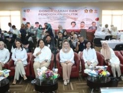 Donor Darah & Politik Humanis: PIRA Perkuat Peran Perempuan di HUT ke-17