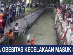 Evakuasi Dramatis Pria Obesitas di Sungai Surabaya, Terseret Arus Usai Kecelakaan Motor