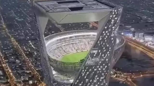 Stadion Langit NEOM: Fakta & Rencana Arab Saudi Gantung Stadion 350 Meter untuk Piala Dunia 2034
