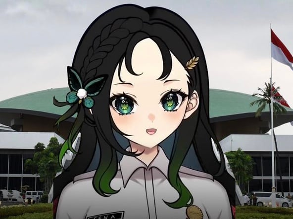 Sena, VTuber ASN Digital Pertama DPD RI: Bukan AI, Ini Profil & Tugasnya