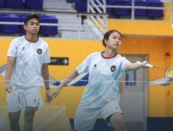 Ganda Campuran Pramono/Candani Sumbang Emas Ketiga untuk Indonesia di Asian Youth Games 2025