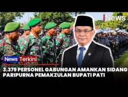 3.379 Personel Dikerahkan, Sidang Hak Angket DPRD Pati 2025 Dijaga Ketat