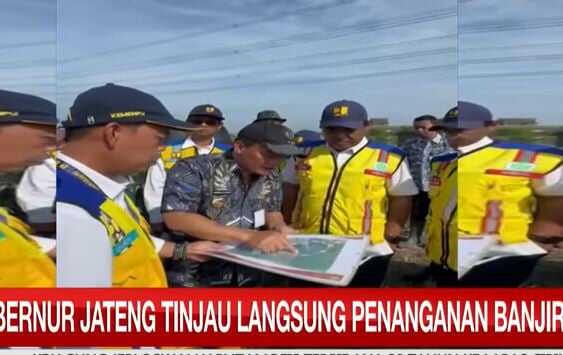 Gubernur Jateng Minta Tambah Pompa & Fokus Solusi Atasi Banjir Pantura Semarang-Demak