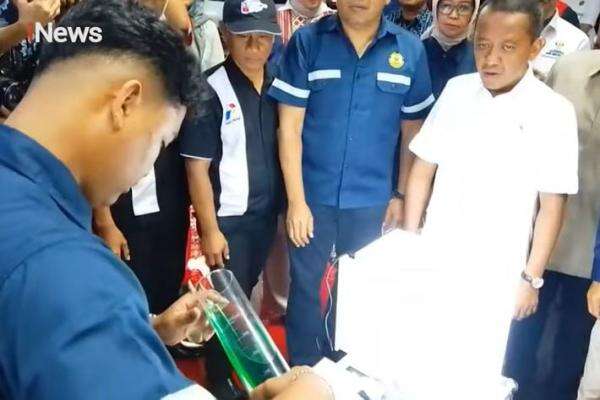 Menteri ESDM Sidak SPBU Malang, Pastikan Pertalite Asli dan Berkualitas