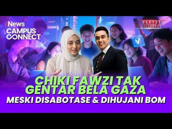 Chiki Fawzi Bicara Misi Global Sumud Flotilla dan Seruan untuk Gaza