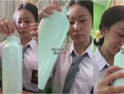 Siswi Cantik Mirip Adeline Margaret Viral di TikTok Masak Mi Pakai Tumbler di Kelas