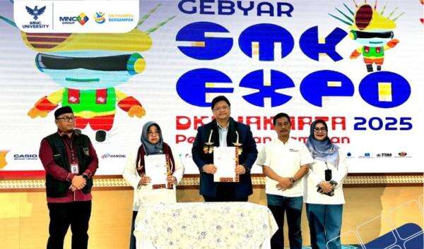 MNC University & Disdik DKI Jakarta Perkuat Vokasi di Gebyar Expo SMK 2025